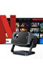 4K Projector - 800 ANSI Native 1080P Mini Smart Android OS Projectors with WiFi And Bluetooth