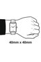 Steel Latest Fashion Men's Wristwatch with Bracelet Gift - 3