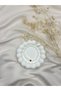 White Heishi Miyuki Beaded Heart Detailed Women's Bracelet – Minimal Chic Elastic Summer Accessory - 6