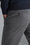 Men's Dark Gray Velvet Regularfit / Comfortable Fit Trousers - 4