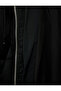 Comfortable Fit Zippered Hooded Quilted Mock Neck Inflatable Jacket - 7