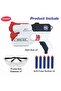 Power Shoot Space Gun for Kids – Soft Bullet Blaster with 5 Darts & Safety Goggles - 3