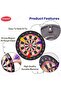 8.8-Inch Magnetic Dart Board with 3 Magnetic Darts – Safe & Fun Game for Kids (Ages 3+) - 4