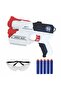 Power Shoot Space Gun for Kids – Soft Bullet Blaster with 5 Darts & Safety Goggles