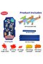 Space Explorer Pack of 2 Pneumatic Guns with Scoring Net & 48 Foam Balls – Kids Toy 5+ - 4