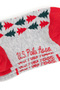 Girl's Red Christmas Themed 2-Piece Socks 50318078-Vr030 - 3