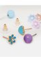 Girls Assorted Earring Studs (15 Pairs) - 4