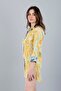 Vual Short Shirt Yellow Flower - 2
