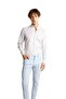 Men's Blue Cotton Slim Fit Skinny Fit Trousers