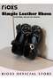 Girls Princess Shoes Mary Jane Dance Flats Low Heel Soft Sole Shoes With Bowknot - 4
