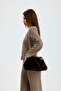 Women's Drawstring Bag Bitter Brown Plush Fur 2011 (Charm Beads Not Included) - 7