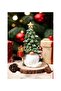 Decorative Christmas Dwarf and Pine Tree Figurine Christmas Decoration Figure Gift New Year Ornament - 5