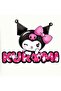 Unisex Printed Children's Swaetshirt Hooded 3 Thread Ş Fleece-Lined Kuromi Printed - 4