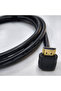 كابل HDMI من النوع L بزاوية 270 درجة، كابل HDMI عمودي على شكل L بطول 1.5 متر - 3