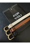 3-Piece Antique Buckle Basic Women's Trouser Belt, Coat Belt, Dress Belt, Shirt Belt - 3