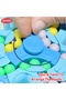 Spinny Twist Magic Bean Cube Fidget Spinner Toy Rotating Double Sided (Color As Per Availability) - 5