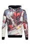 MEN'S HOODED SWEATSHIRT - 5
