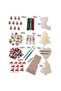 Sovaldi Creative Set for Making Christmas Baubles, 609 Pieces, Multicolor - 2