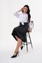 Women's Black 8.5 cm Silver Heel Back Strap Stiletto Heels Shoes - 7