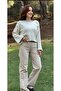 New Season!!! High-Rise Stretch Palazzo Jeans for Effortless Style - 3
