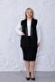 Plus Size Sparkly Vest with Pocket Detail - 2