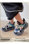 Toddler Low Top Sneaker, Casual Athlesiure Shoes for Boys Girls, Classic Lace-up Sneakers, Non-Slip - 7