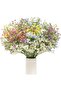 10 pcs Artificial Baby Breath Flowers Mix Gypsophila Bouquets - Real Touch - 2
