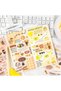 Vintage Sticker Sweet Shop Sticker Decal Label Set of 4 - Sweet and Salty Confectionery Shop - 4