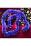 2 Meters Shiny Metallic Purple Christmas Neck Glitter Purple Soft Neck Garland Decor Purple Ornament Glitter