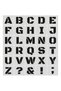 Stencil Letter Painting Template X058 Letter Height 7 cm - 2