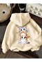 Graphic Printed Hooded Sweatshirt – Long Sleeve, Comfortable Loose Fit - 3