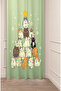Christmas Pine Tree Christmas Tree Snow New Year Christmas Patterned Specially Designed Digital Printed Background Curtain