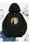 Wednesday Printed 100% Cotton Kangaroo Pocket Hooded Kids Sweatshirt