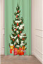 Christmas Pine Tree Christmas Tree Snow New Year Christmas Patterned Specially Designed Digital Printed Background Curtain