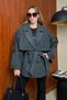 Women's New Season Trend Belted Cashmere Coat