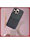 iPhone 16 Pro Max Leather Card Case with 1-2 Card Holder (Dark Blue) - 4