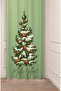 Christmas Pine Tree Christmas Tree Snow New Year Christmas Patterned Specially Designed Digital Printed Background Curtain