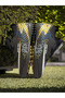 Astroturf Children's Soccer Cleats and Astroturf Soccer Shoes with Black-Gold Socks - 6