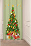 Christmas Pine Tree Christmas Tree Snow New Year Christmas Patterned Specially Designed Digital Printed Background Curtain