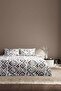 Cotton Collection Winter Flannel Double Duvet Cover Set Geo Harmony