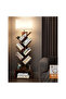 Modern Rustic Bookshelf Floor Lamp – Space-Saving Elegance for Any Room - 3