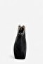 Black - Black Suede Women's Handbag Sp1189 - 3