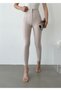 Pantaloni simpli bej