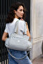 Waterproof Fabric Multi-Compartment Women's Shoulder Bag