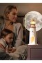 Moon Lamp Projector Night Light - Rechargeable LED Galaxy Table Lamp for Kids - 2