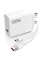 120W USB Fast Charger with 6A Turbo 1M Cable for Xiaomi, Redmi & POCO