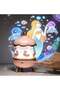 Children's Night Light Rabbit Starry Sky Galaxy Projector, 360° Rotation, LED, USB