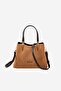Taba - Brown Suede Women's Handbag Sp1205 - 5