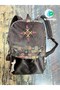 Waterproof Nubi Ethnic Authentic Bohemian Embroidered Patterned Backpack Daily Travel Use