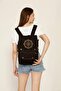 Compass Embroidered Backpack Daily Use Travel Travel Camping School - 4